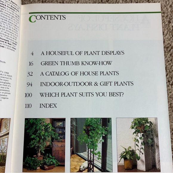 HOUSE PLANTS A TO Z Book How to choose grow and Display For Plant Enthusiasts - Picture 3 of 3